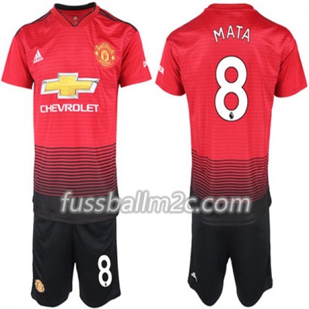 Fußballtrikots Manchester United Juan Mata 8 Kinder Heim Trikotsatz 2018-2019 Fußballtrikots Manchester United Juan Mata 8 Kinder Heim Trikotsatz 2018-2019